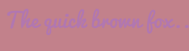 Image with Font Color B177B0 and Background Color C2818B